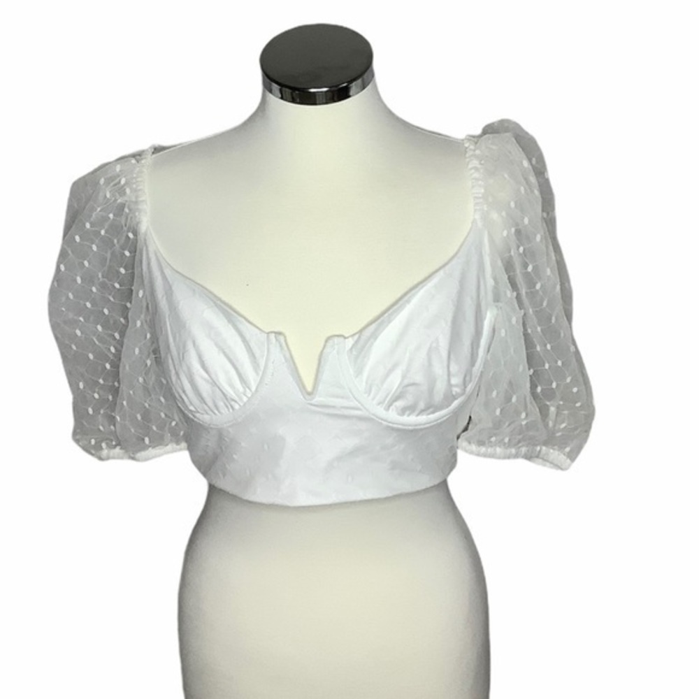 REVOLVE x CAMILA COELHO white Sancia Crop top - Picture 2 of 13